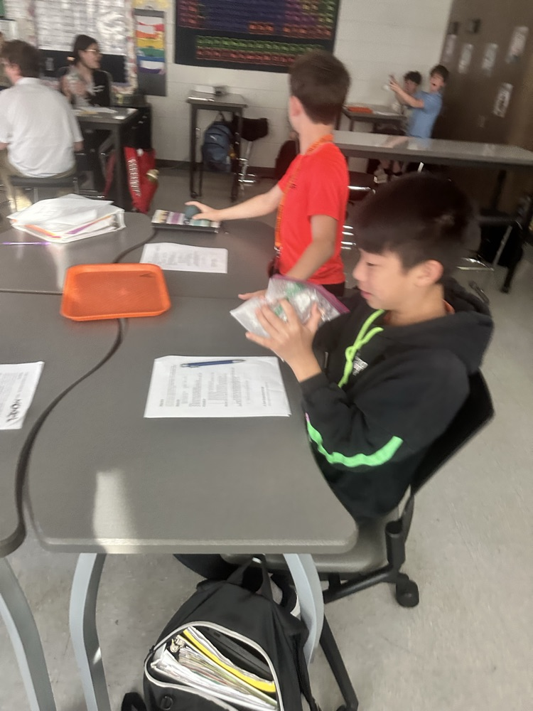 students making ice cream 