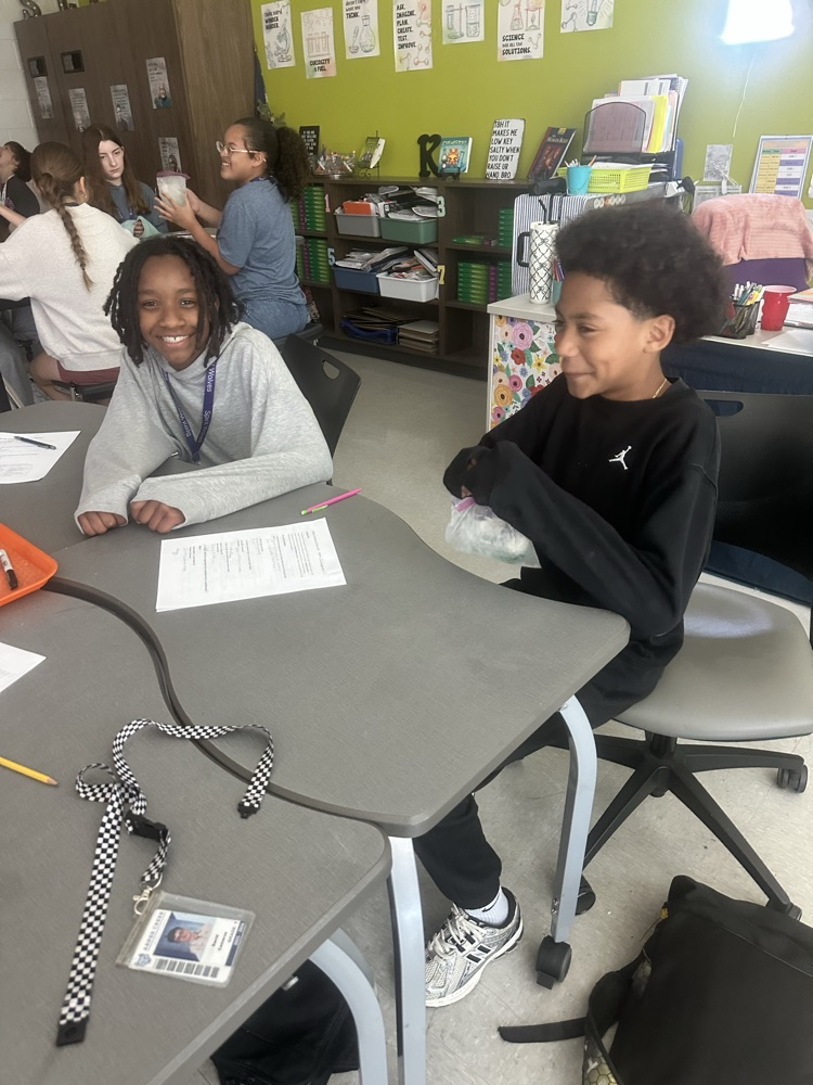 students making ice cream 