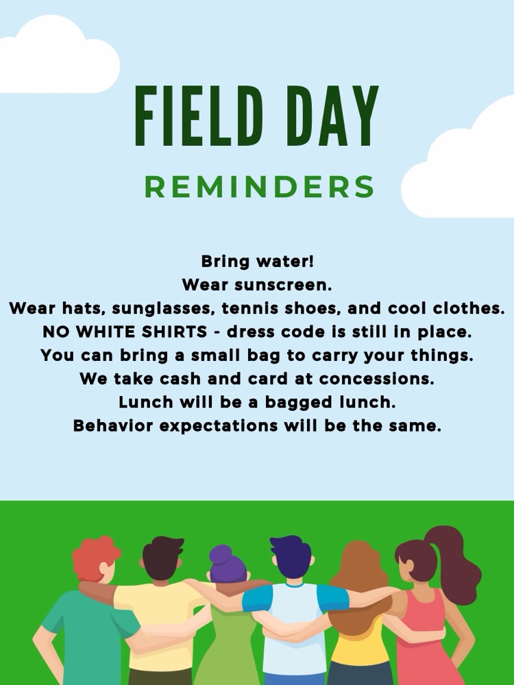 field day reminders