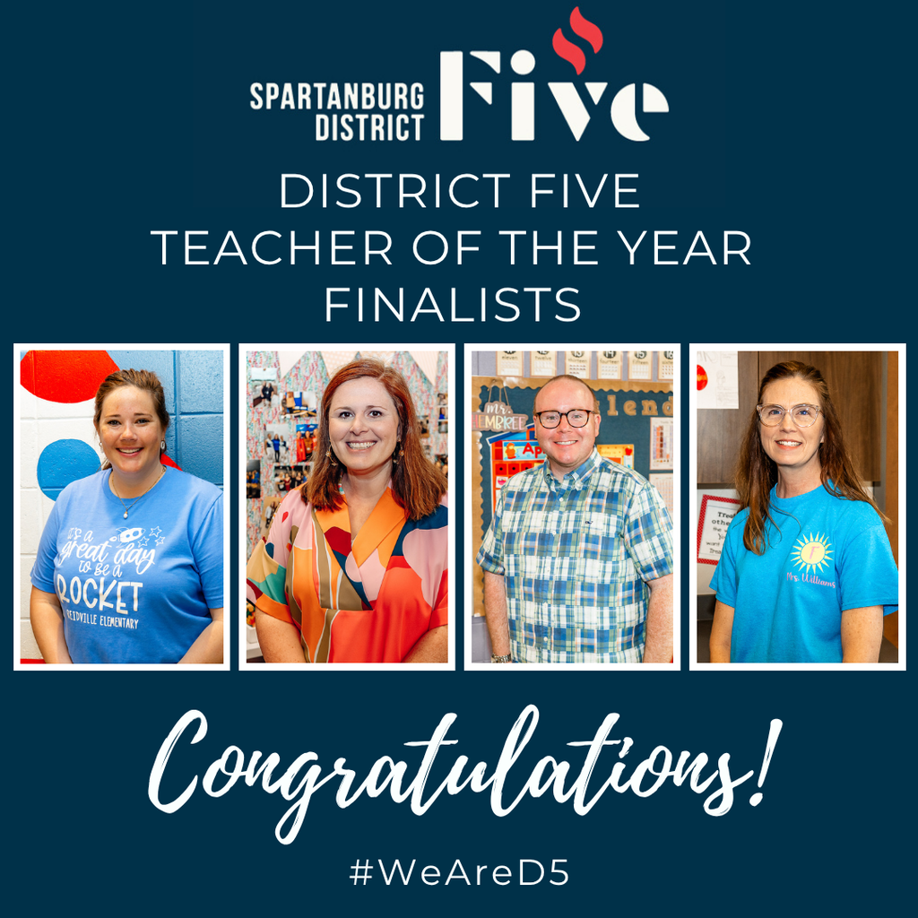 district teacher of the year finalists