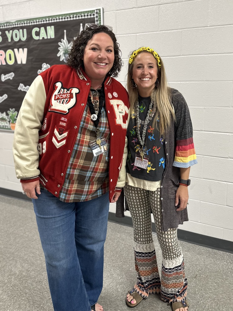 teachers dressed up 
