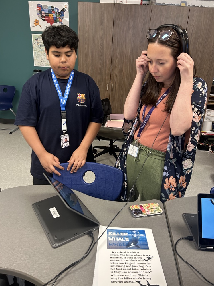 kids sharing research 