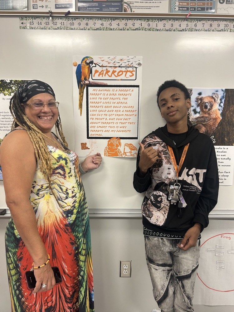 kids sharing research 