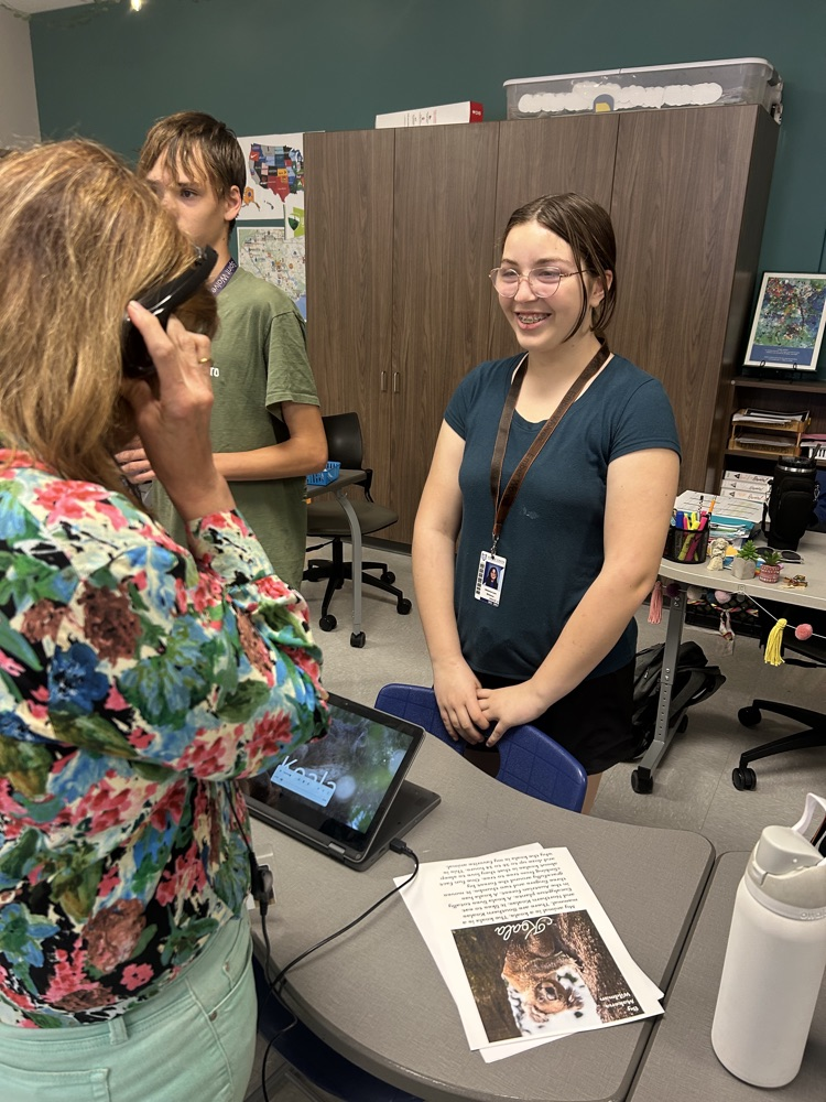 kids sharing research 