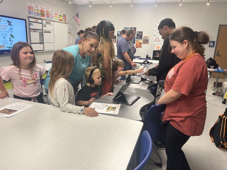 kids sharing research 