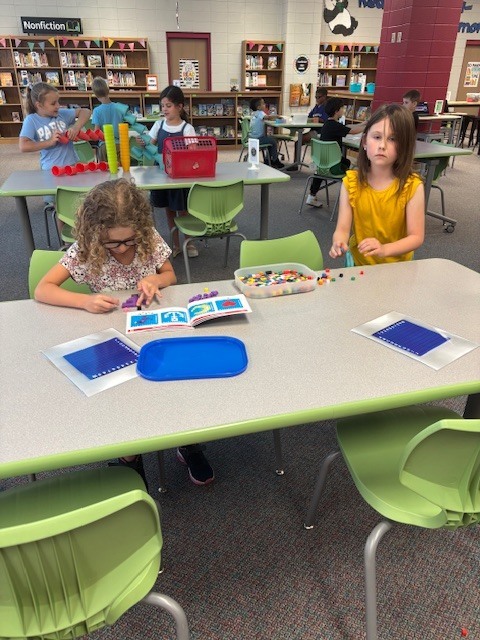 Mrs. Huss' students were problem solving, collaborating, and experimenting in the MakerSpace earlier this week.