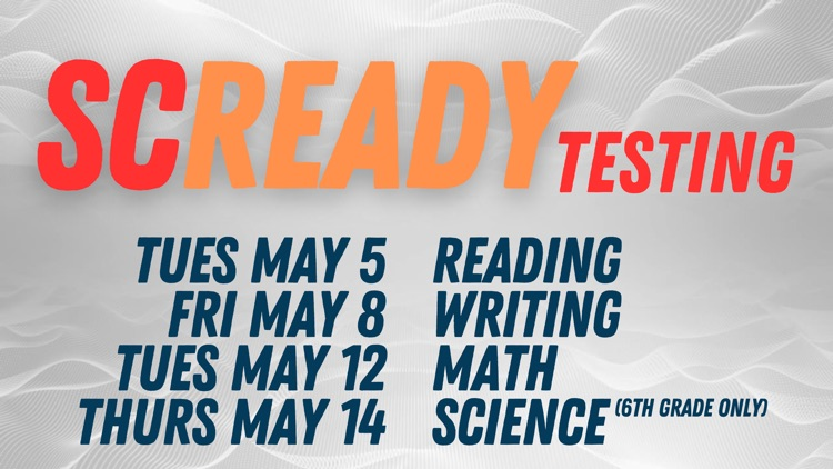 sc Ready testing dates 