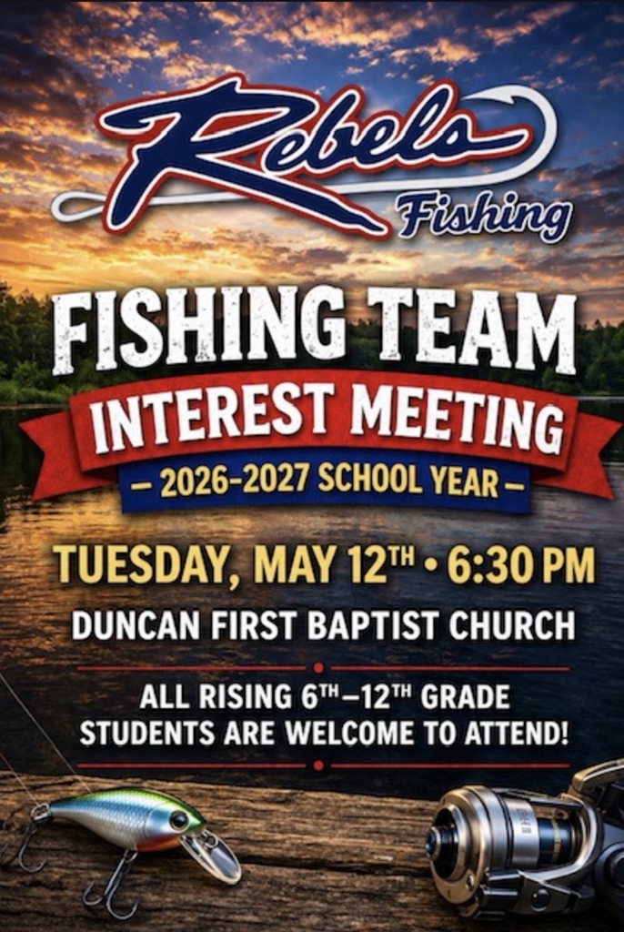 fishing team poster
