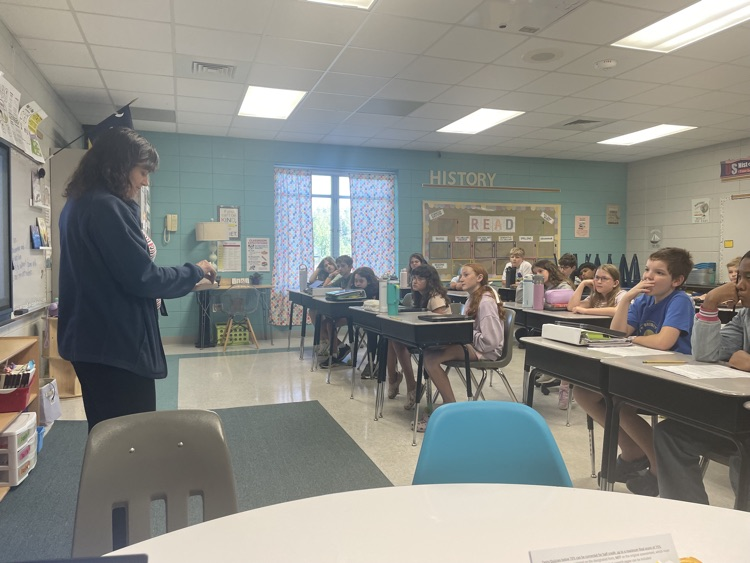 Finishing out the week strong with another First Chapter Friday guest reader! Mrs. Cobb’s classes have loved listening to our fabulous readers and their favorite books! 