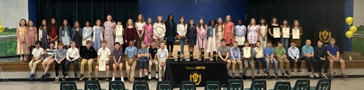 BETA Club induction ceremony April 20, 2026