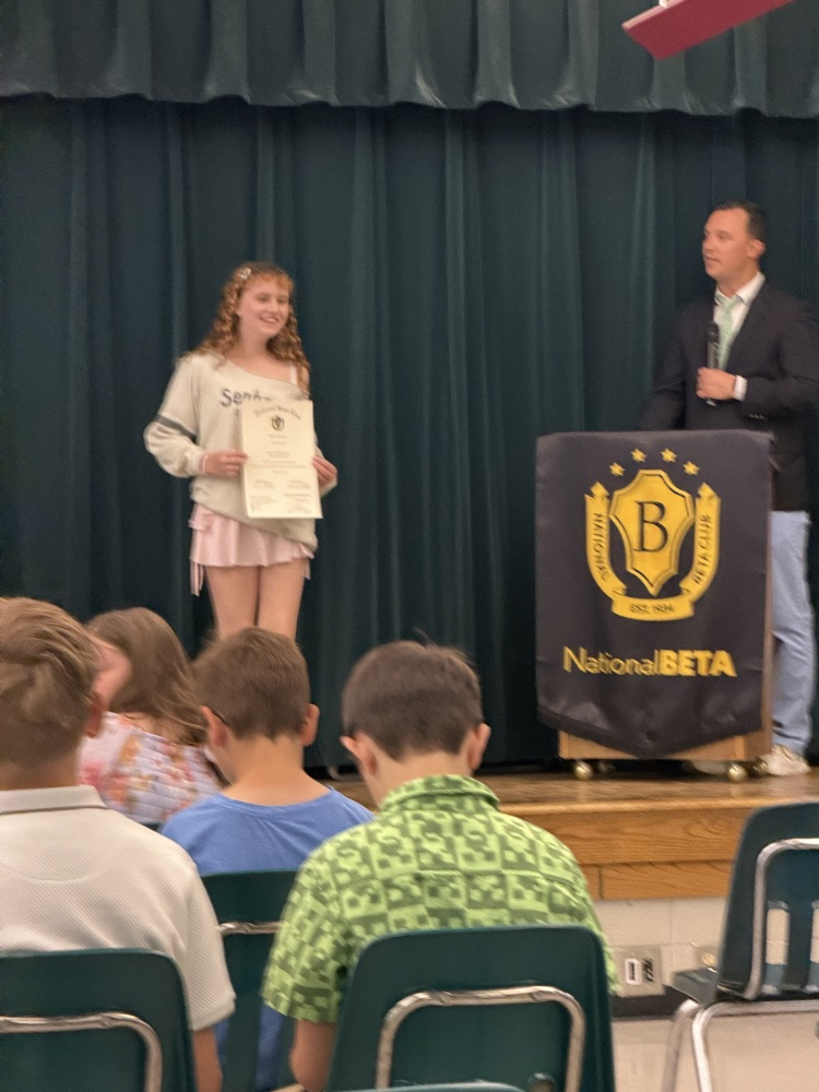 BETA Club induction ceremony April 20, 2026
