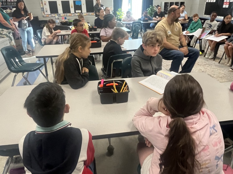 Both classes published a book and had a publishing party last Friday