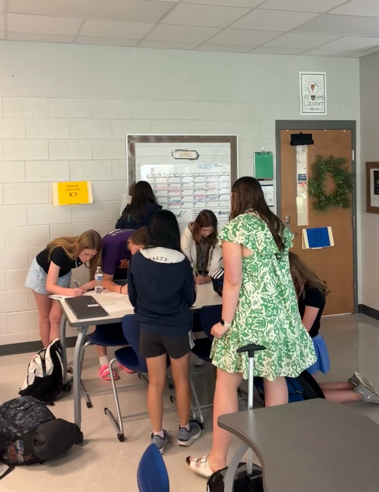 teacher cadet with students