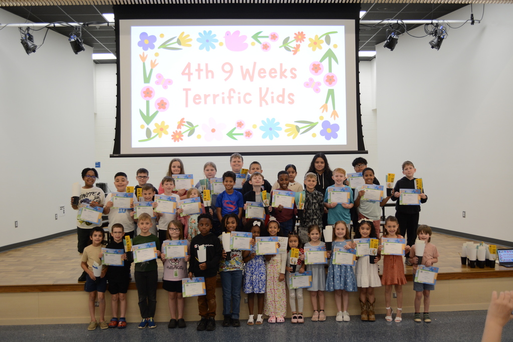 4th 9 weeks terrific kids
