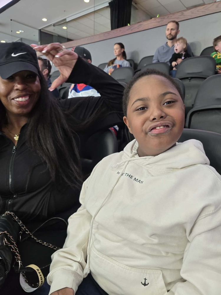 hockey game fun 