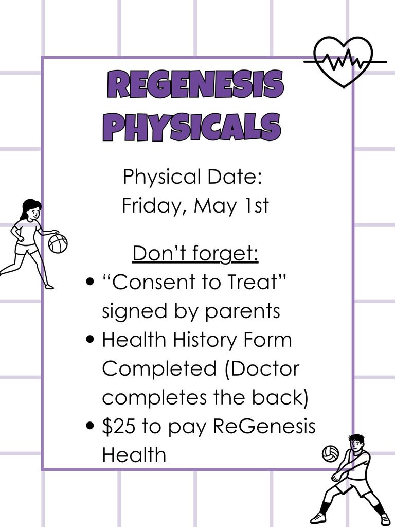 regenesis physicals 