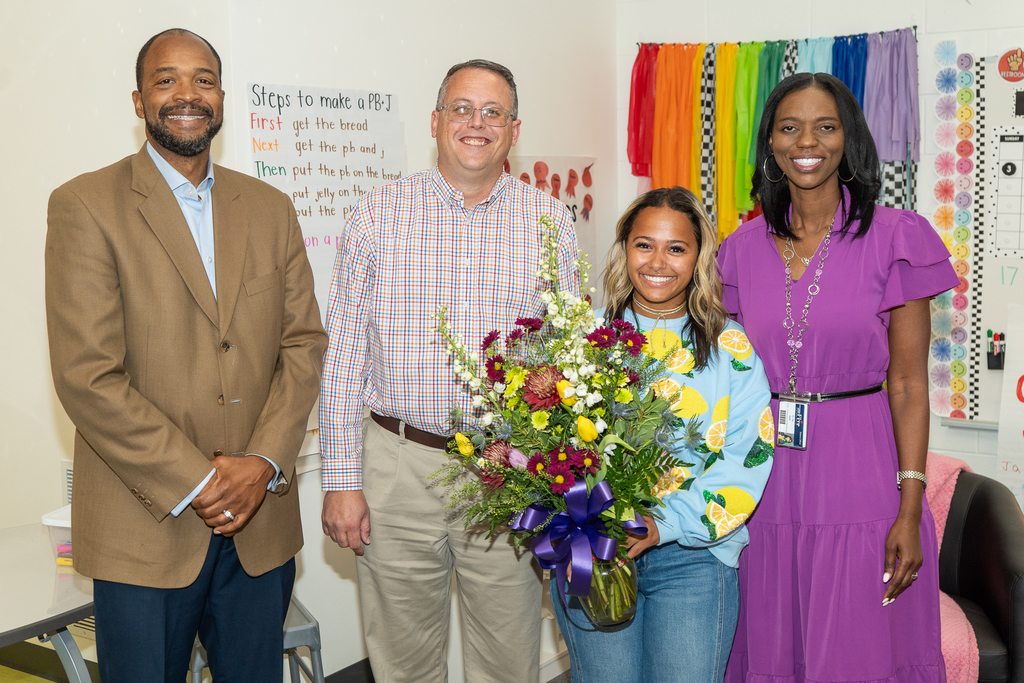 Kennedy Goldsmith, Principal and district superintendent and staff