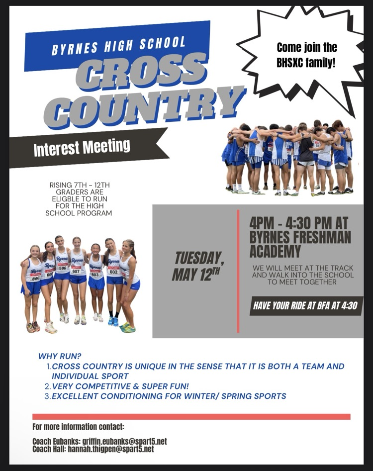 cross country meeting poster