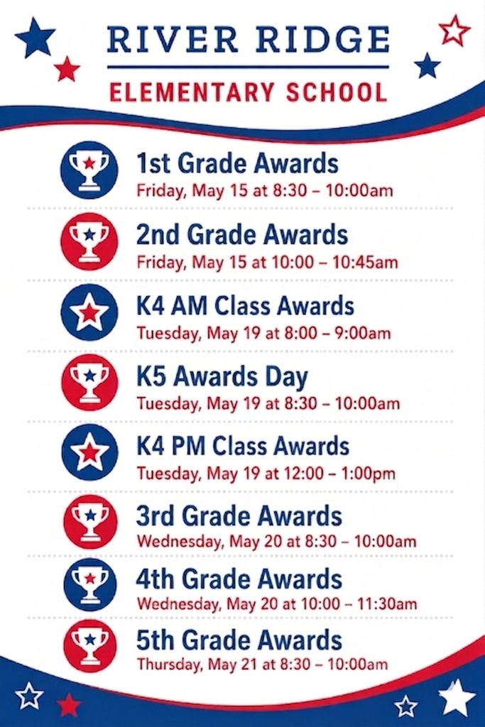 award days and times