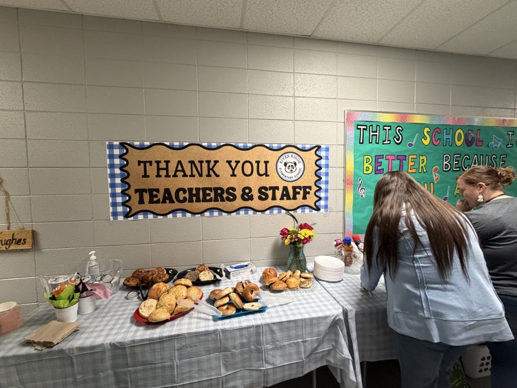 What a wonderful way to start a Wednesday!  Thank you again to our amazing PTO.