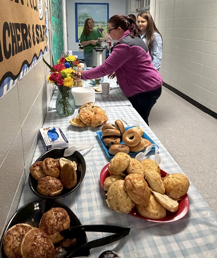 What a wonderful way to start a Wednesday!  Thank you again to our amazing PTO.
