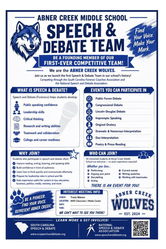 debate team info