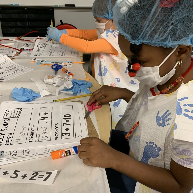 students working in the classroom