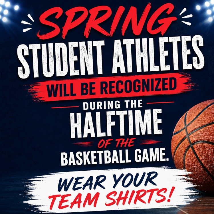 Student athlete poster