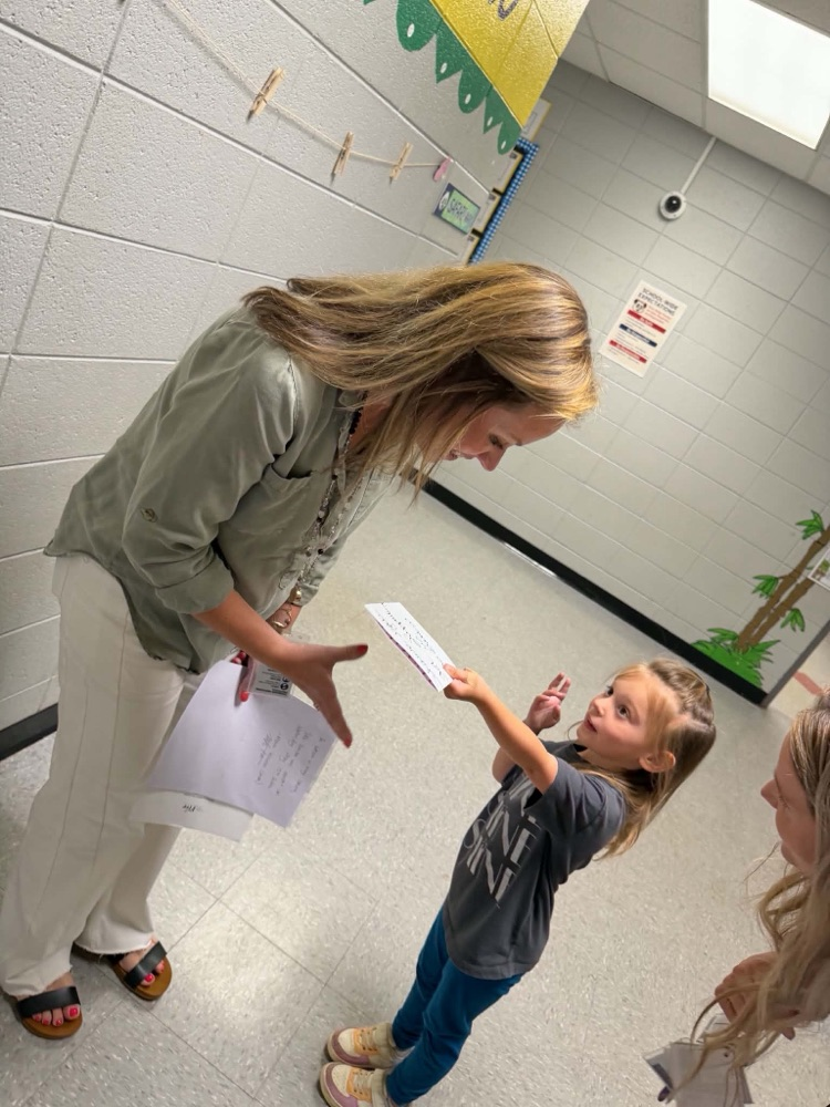 PCD’s ABC countdown. Today’s Letter is V for Visits around the building. We delivered our Thank you cards, made with love.