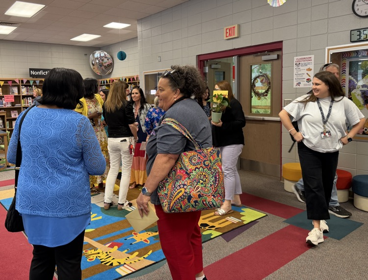 Celebrating 52 years as an educator in Spartanburg District 5! Thank you to everyone who joined us in honoring our amazing Dr. Glenda Bigby this afternoon.