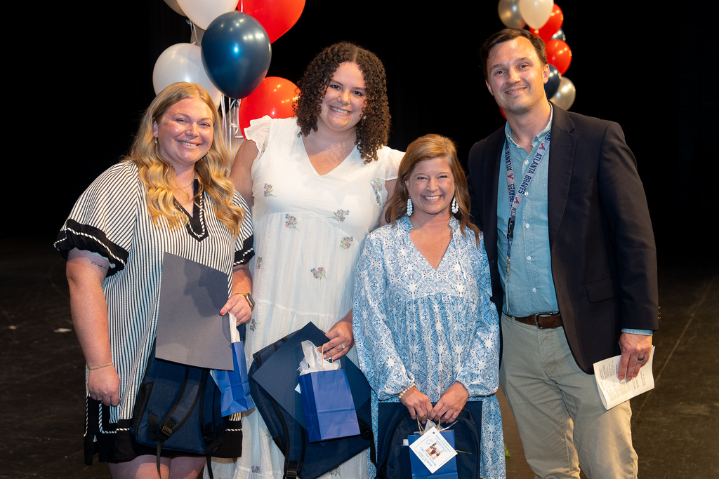 Virginia Bishop, Bella Hernandez, and Leslie Acree Induction Year teachers