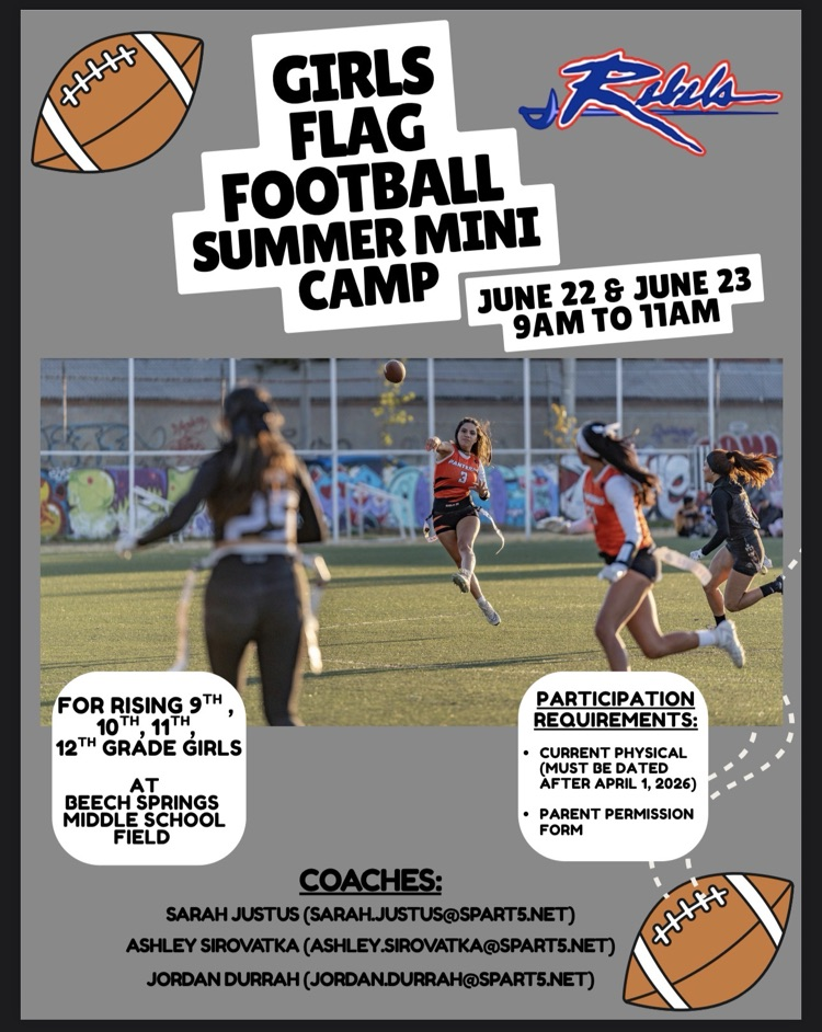 flag football poster