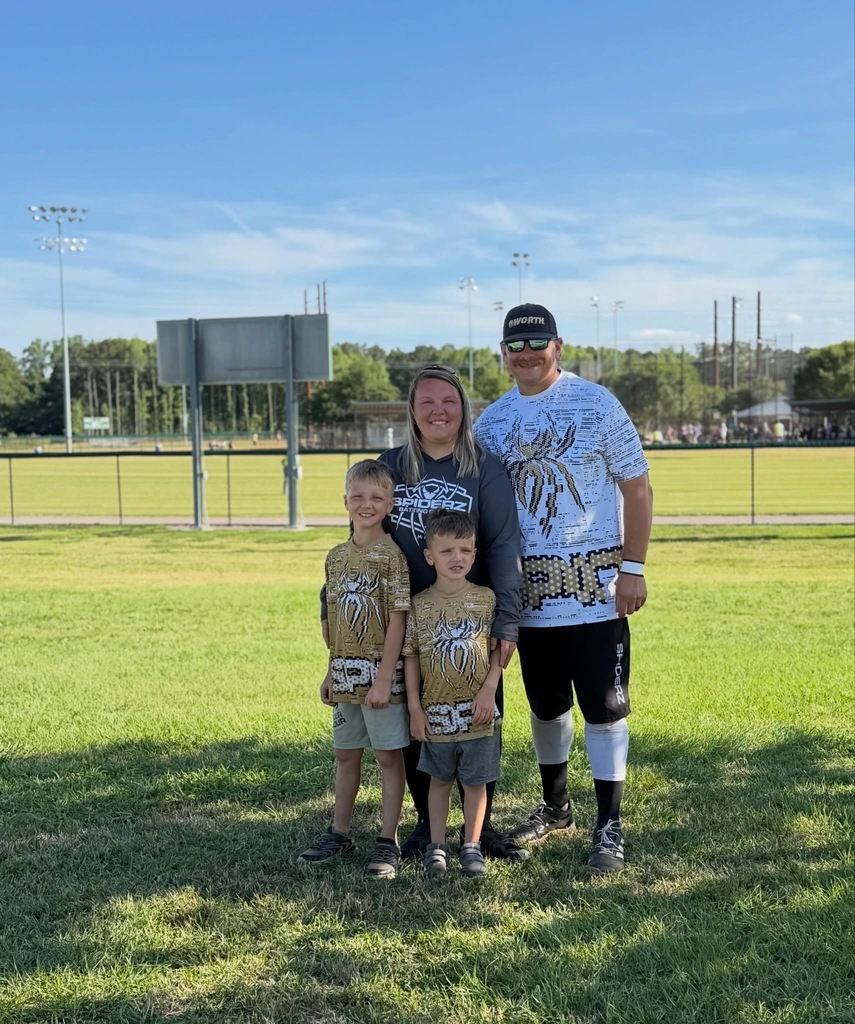 Family at baseball tournament