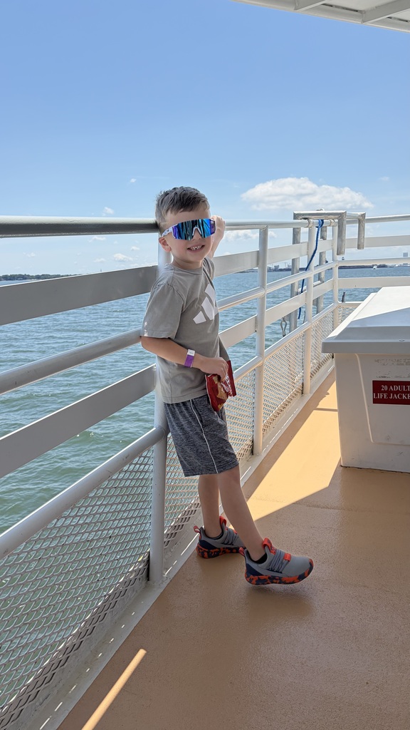Student on a cruise