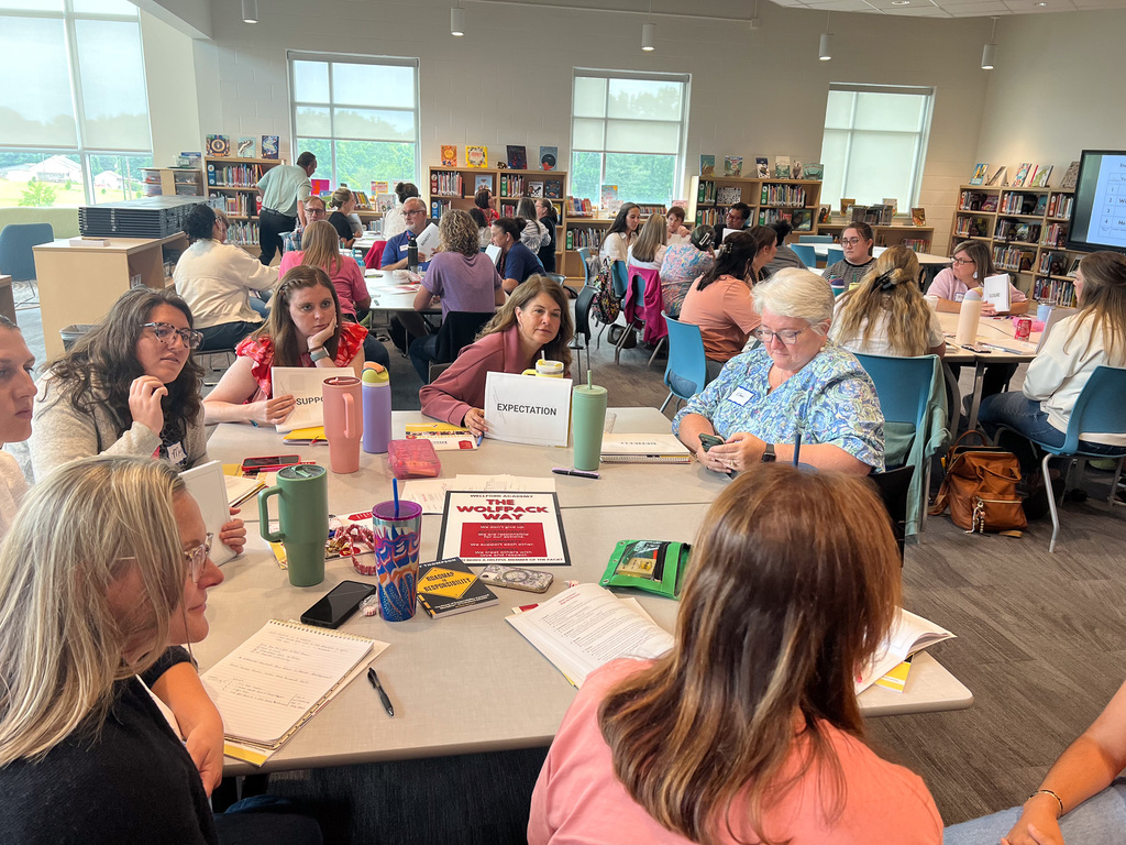 teachers going through responsibility centered discipline training