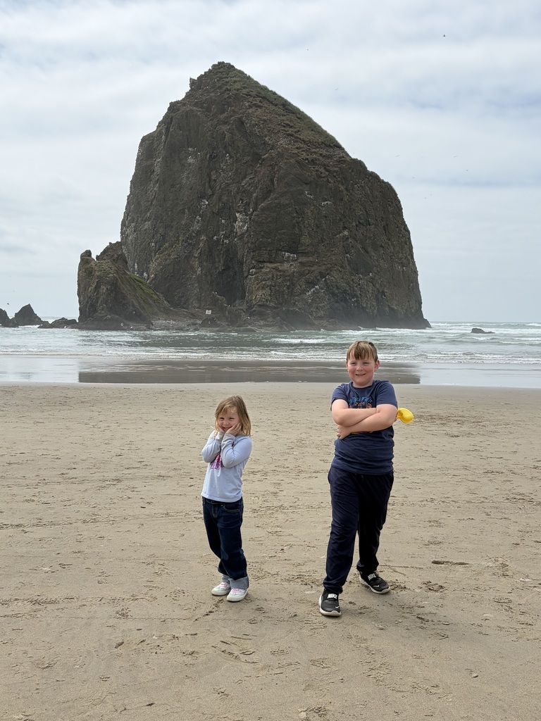 two kids