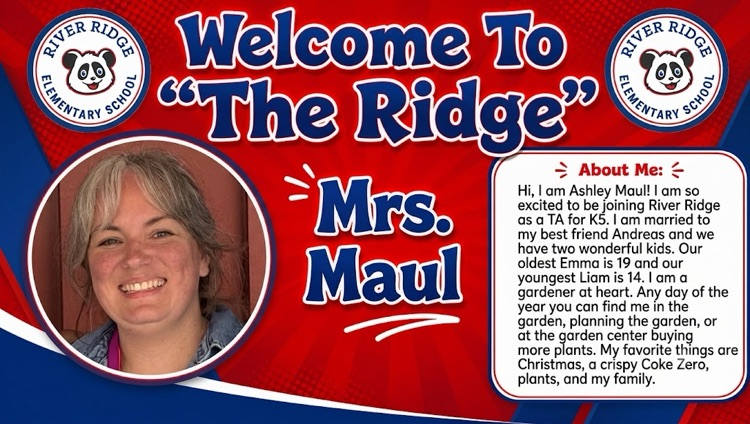 welcome to River Ridge 