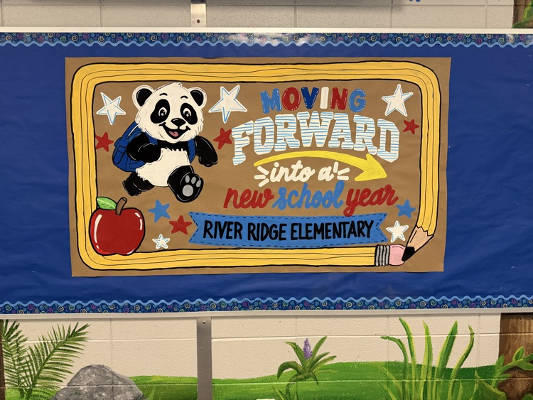 Moving forward together painted banner