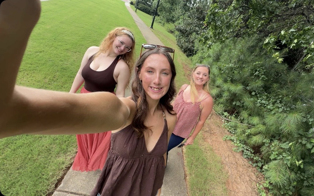 Elise Archie and friends