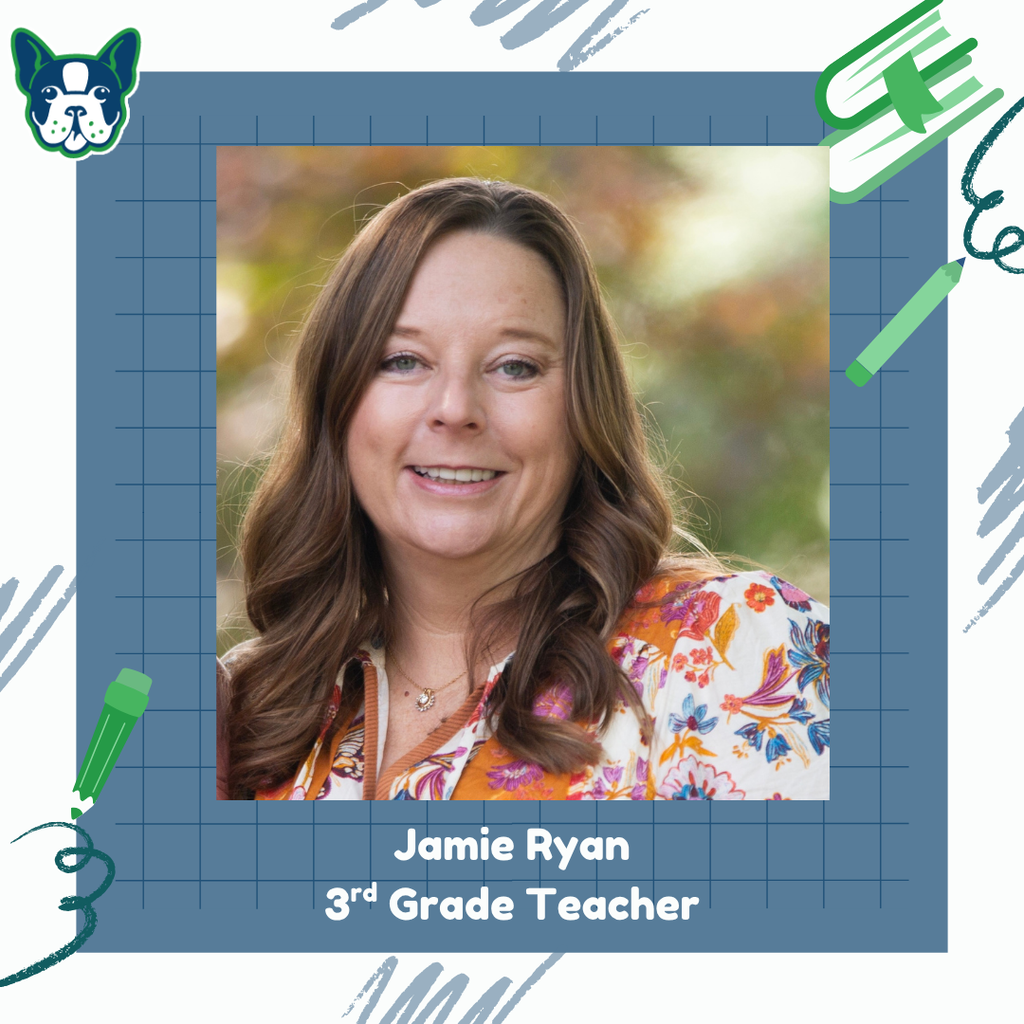 This is a picture of a new third grade teacher, Jamie Ryan.