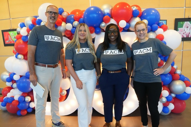 teachers at welcome back event