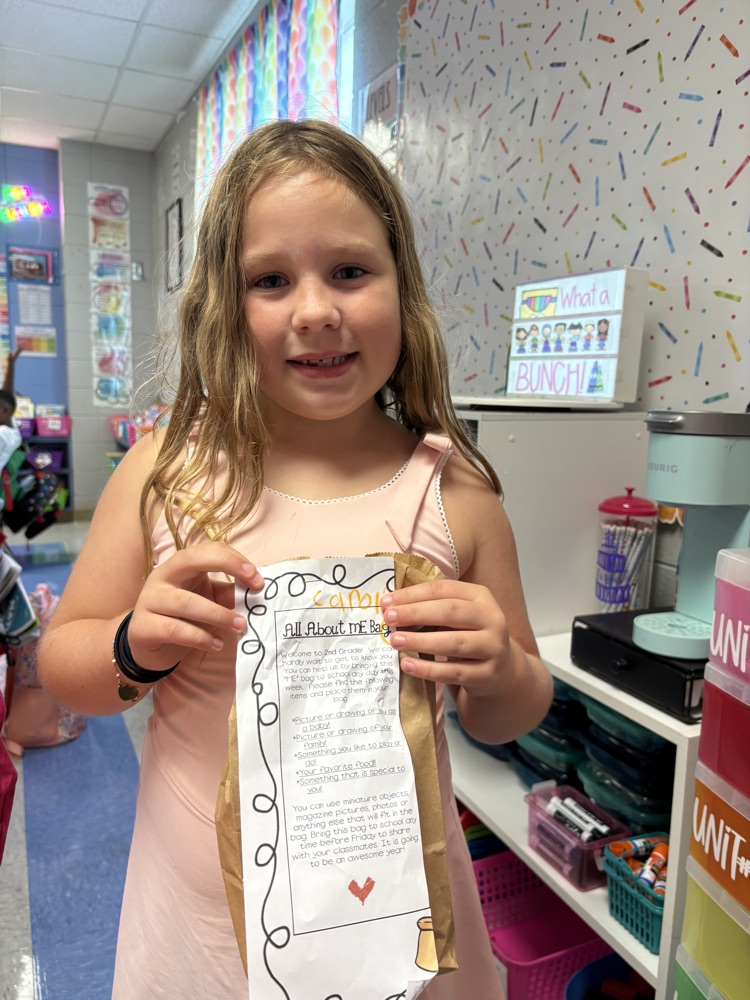 student sharing writing 