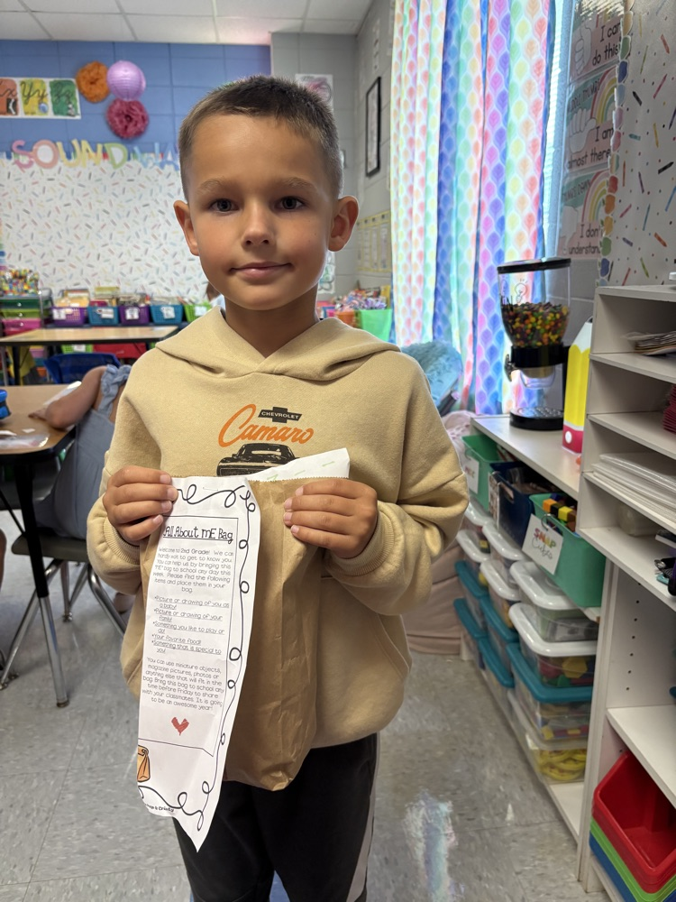 student sharing writing 