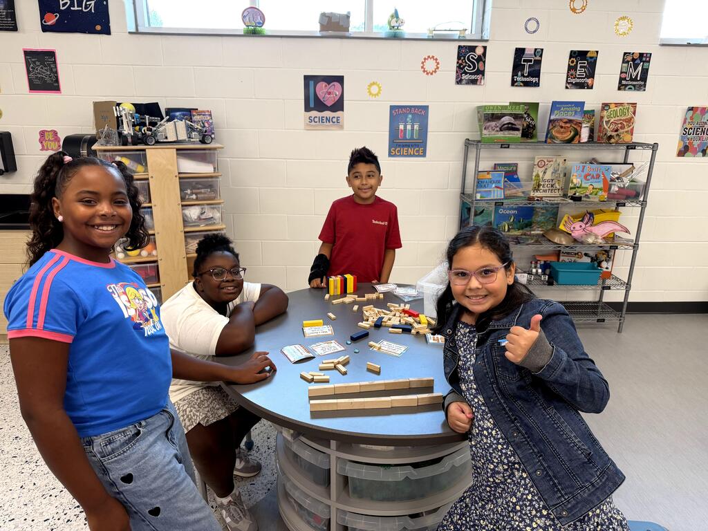 students in pltw 