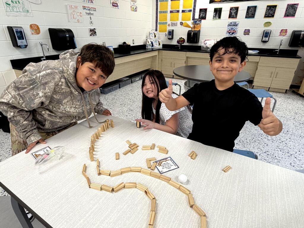 students in pltw 