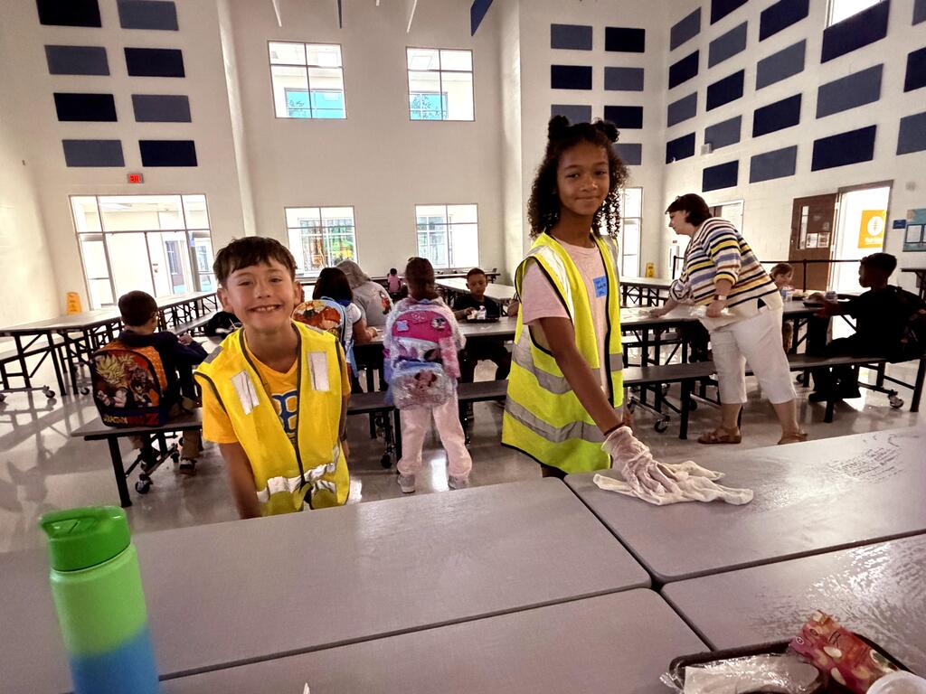 paw patrol students helping other students