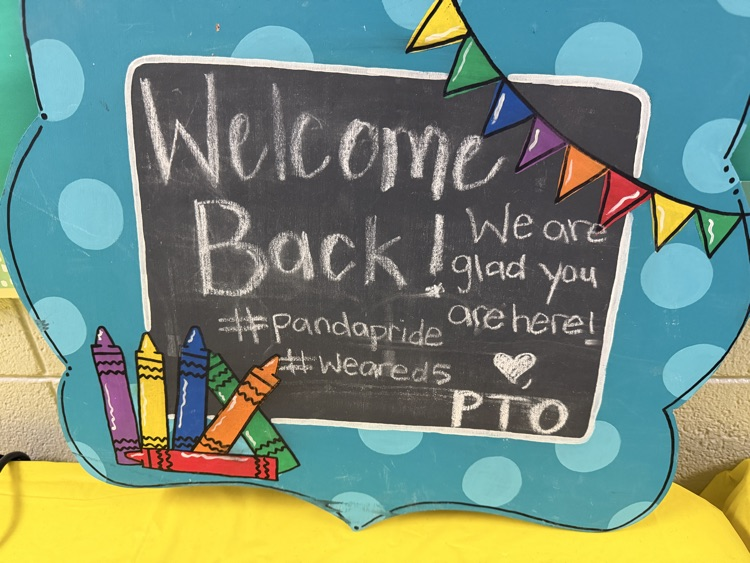welcome back sign