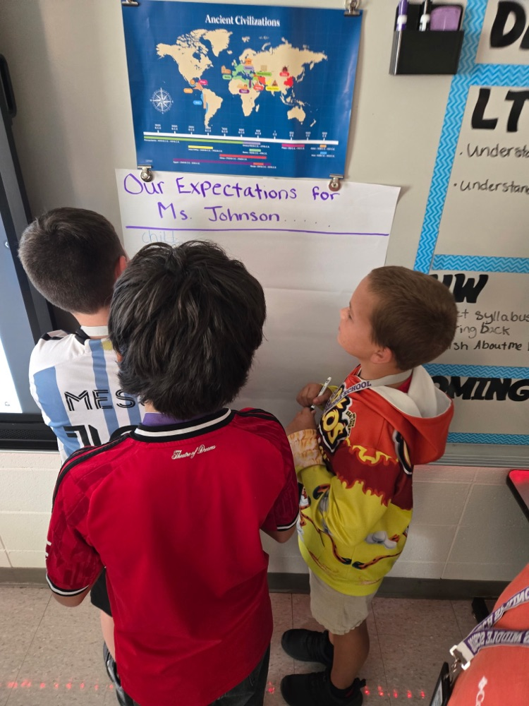students writing 