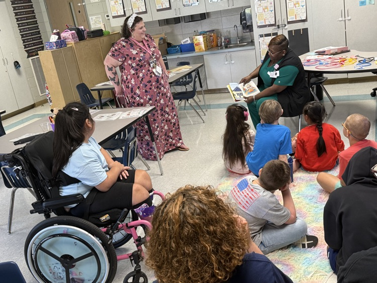 classroom visit with a nurse 