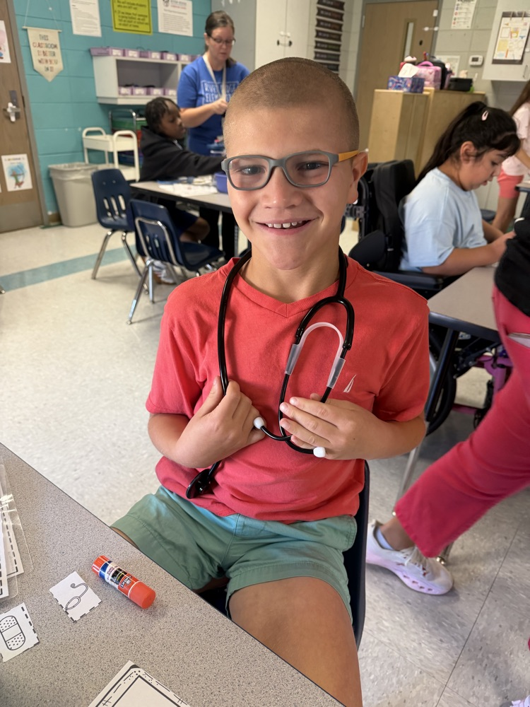 classroom visit with a nurse 